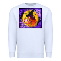 White witch with crystal ball tumbler Premium Sweatshirt - BundleAndBundleShop