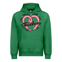 Emerald valentine's day pencil heart teacher quotes Urban Hoodie - MaliasSmallBusiness