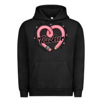 Pigment Black valentine's day pencil heart teacher quotes Urban Hoodie - MaliasSmallBusiness