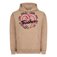 Pigment Burro valentine's day pencil heart teacher quotes Urban Hoodie - MaliasSmallBusiness