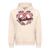 Sandshell valentine's day pencil heart teacher quotes Urban Hoodie - MaliasSmallBusiness