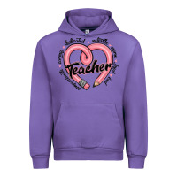 Tulip valentine's day pencil heart teacher quotes Urban Hoodie - MaliasSmallBusiness