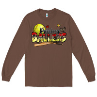 Chestnut raising ballers softball Long Sleeve Tee - Zillion Design Studio