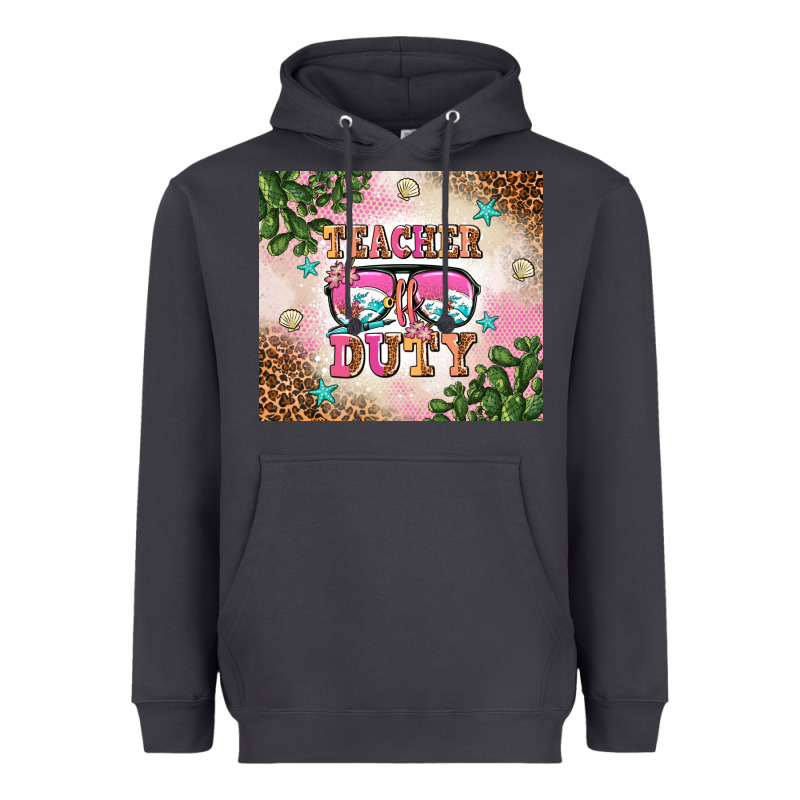 Teacher Of Duty Summer Break Heavyweight Hoodie by AdoDesignShop | Teevron