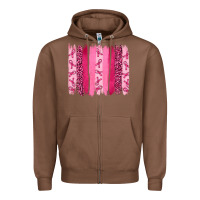 Chestnut breast aweraness brushstrokes Zipper Hoodie - RanaPortraitStore