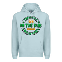Blue Mist everybody in the pub getting tipsy Premium Hoodie - MaliasSmallBusiness