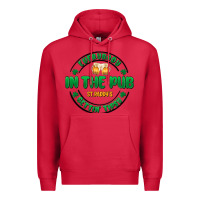 Cardinal everybody in the pub getting tipsy Premium Hoodie - MaliasSmallBusiness