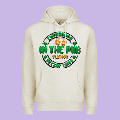 Everybody In The Pub Getting Tipsy Premium Hoodie Designed By Maliassmallbusiness