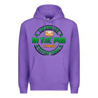 Purple everybody in the pub getting tipsy Premium Hoodie - MaliasSmallBusiness