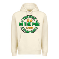 Sandshell everybody in the pub getting tipsy Premium Hoodie - MaliasSmallBusiness
