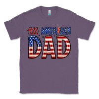 Lavender all american dad Classic Tee - Zillion Design Studio