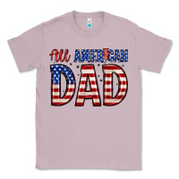 Lilac all american dad Classic Tee - Zillion Design Studio
