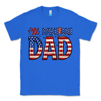 True Royal all american dad Classic Tee - Zillion Design Studio