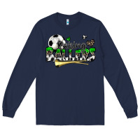 Navy raising ballers soccer Long Sleeve Tee - Zillion Design Studio