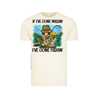 Vintage Arctic if i've gone missin' i've gone fishin' Vintage Tee - BarkalooDesign