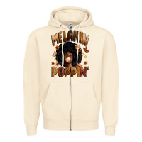 Melanin Poppin Zipper Hoodie | Teevron
