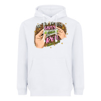 White all the pretty girls roll like this Heavyweight Hoodie - JahusDesignShop
