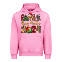 Fuchsia Pink family new years 2024 Urban Hoodie - MaliasSmallBusiness