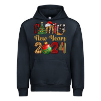Navy family new years 2024 Urban Hoodie - MaliasSmallBusiness