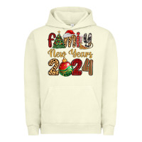 Pigment Pistachio family new years 2024 Urban Hoodie - MaliasSmallBusiness