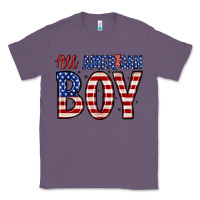 Lavender all American boy Classic Tee - Zillion Design Studio