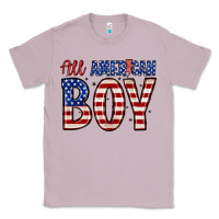 Lilac all American boy Classic Tee - Zillion Design Studio