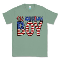 Sage all American boy Classic Tee - Zillion Design Studio