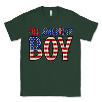 Sports Green all American boy Classic Tee - Zillion Design Studio