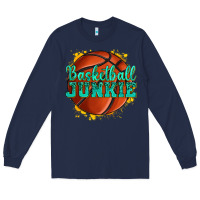 Navy basketball junkie Long Sleeve Tee - texasbilliewilder