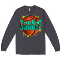 Smoke basketball junkie Long Sleeve Tee - texasbilliewilder