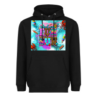 Black summer break and school Heavyweight Hoodie - AdoDesignShop
