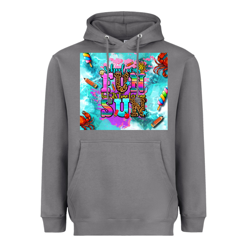 Summer Break And School Heavyweight Hoodie by AdoDesignShop | Teevron