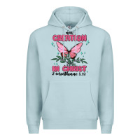 Blue Mist new creation in christ 2 corinthians5.17 Premium Hoodie - MaliasSmallBusiness