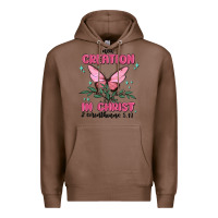 Chestnut new creation in christ 2 corinthians5.17 Premium Hoodie - MaliasSmallBusiness