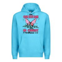 Ocean Blue new creation in christ 2 corinthians5.17 Premium Hoodie - MaliasSmallBusiness