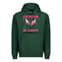 Sports Green new creation in christ 2 corinthians5.17 Premium Hoodie - MaliasSmallBusiness
