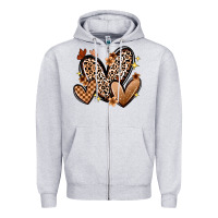 Heather Grey melanin hearts Zipper Hoodie - Zillion Design Studio