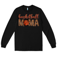 Black basketball mama Long Sleeve Tee - texasbilliewilder