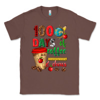 Chestnut 100 days of coffee and chaos Classic Tee - texasbilliewilder