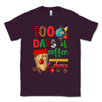 Plum 100 days of coffee and chaos Classic Tee - texasbilliewilder