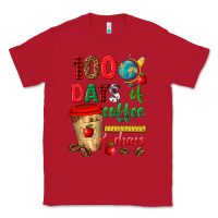 Red 100 days of coffee and chaos Classic Tee - texasbilliewilder