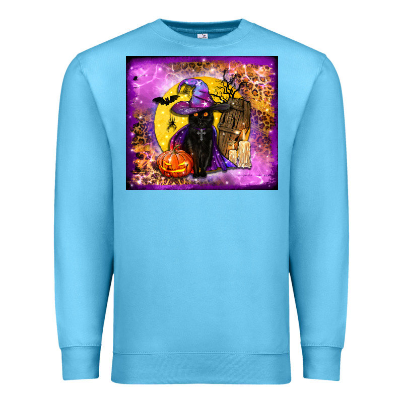 Witchy Cat Tumbler Premium Sweatshirt by BundleAndBundleShop | Teevron