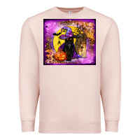 Pale Pink witchy cat tumbler Premium Sweatshirt - BundleAndBundleShop