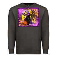 Smoke witchy cat tumbler Premium Sweatshirt - BundleAndBundleShop