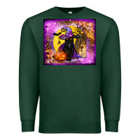 Sports Green witchy cat tumbler Premium Sweatshirt - BundleAndBundleShop