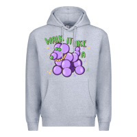 Heather Grey walk it like a Premium Hoodie - MaliasSmallBusiness