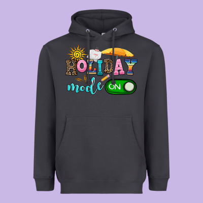 Holiday Mode On Heavyweight Hoodie Designed By Adodesignshop