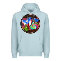 Blue Mist puerto rico coasters Premium Hoodie - AdoDesignShop