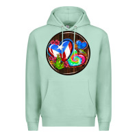 Seafoam puerto rico coasters Premium Hoodie - AdoDesignShop