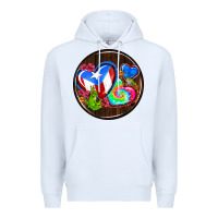 White puerto rico coasters Premium Hoodie - AdoDesignShop